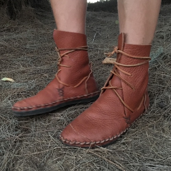 handmade leather moccasins